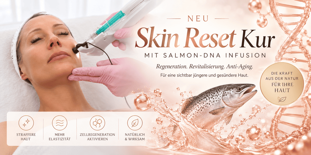 Infuzion® Skin Reset Kur mit Salmon-DNA – die neue Generation der Hautpflege